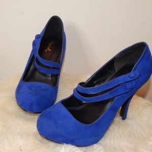 Royal Blue heels